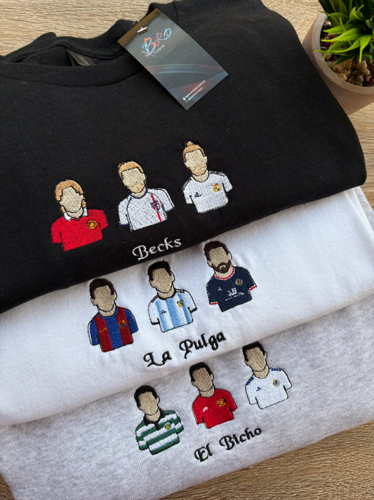 Camiseta/Sudadera con Mini Futbolistas