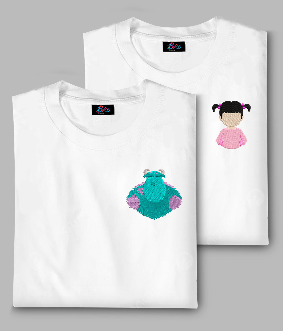 Monstruos S.A. Minimalista - Pack de 2