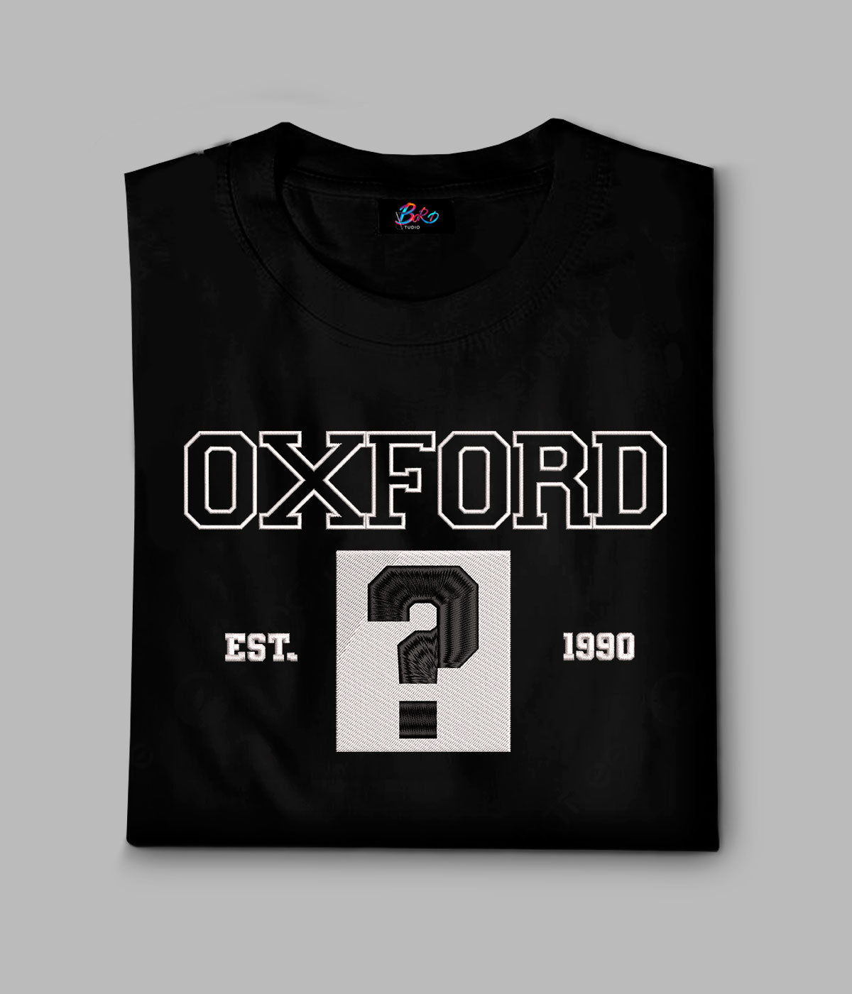 Camiseta/Sudadera Bordada Tipo OXFORD Personalizable