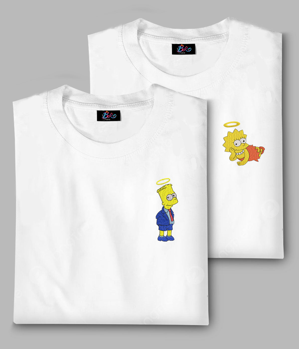 Bart y Lisa santos - Simpsons - Pack de 2
