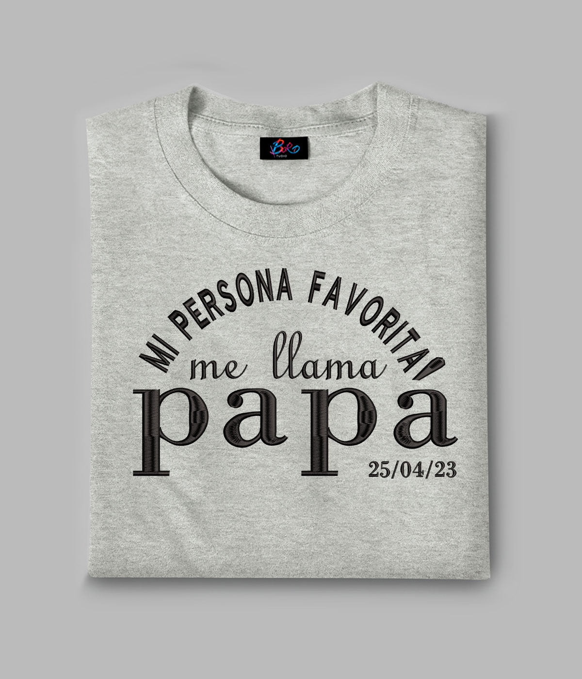 Bordado mi persona favorita me llama - Personalizable