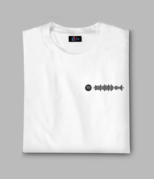 Camiseta/Sudadera Bordada Spotify código