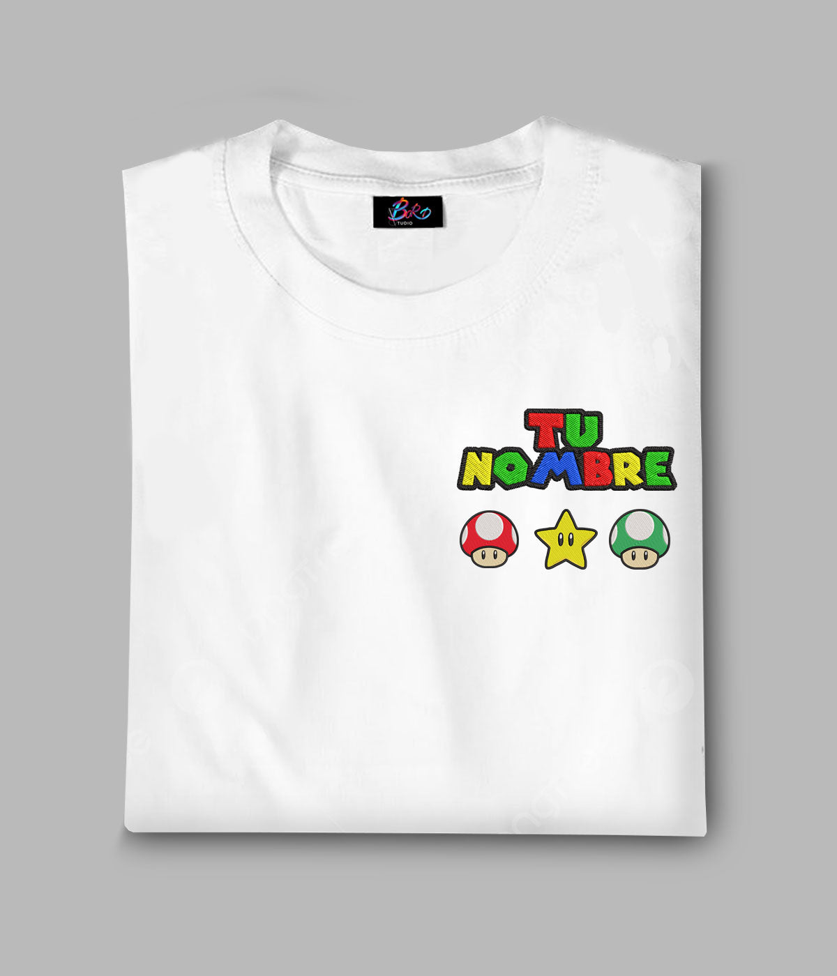 Nombre Personalizable - Super Mario Bros