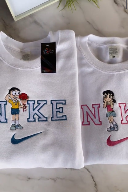 x2 Camiseta/Sudadera Bordado NKE Personalizable - Pack de 2