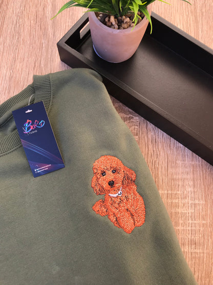 Bordado MASCOTA detallada Personalizable