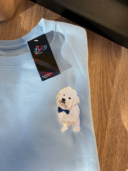 Bordado MASCOTA detallada Personalizable