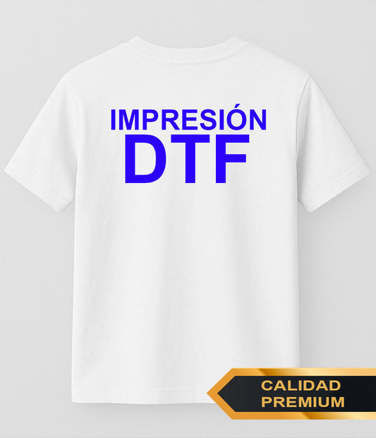 Camiseta Premium - DTF Espalda