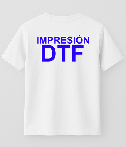 Camiseta Basic - DTF Espalda