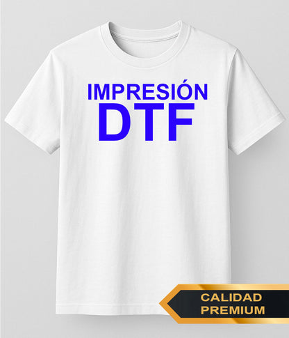 Camiseta Premium - DTF Pecho Grande