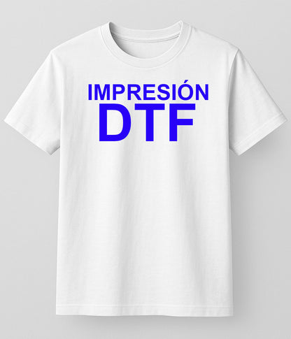 Camiseta Basic - DTF Pecho Grande