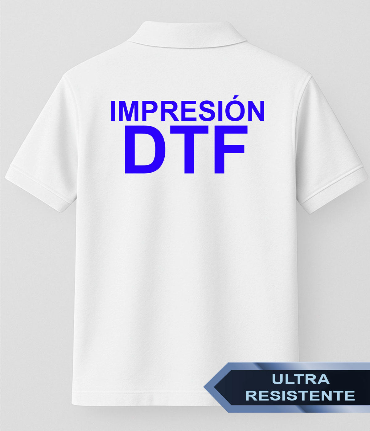 Polo Ultra Resistente - DTF Espalda