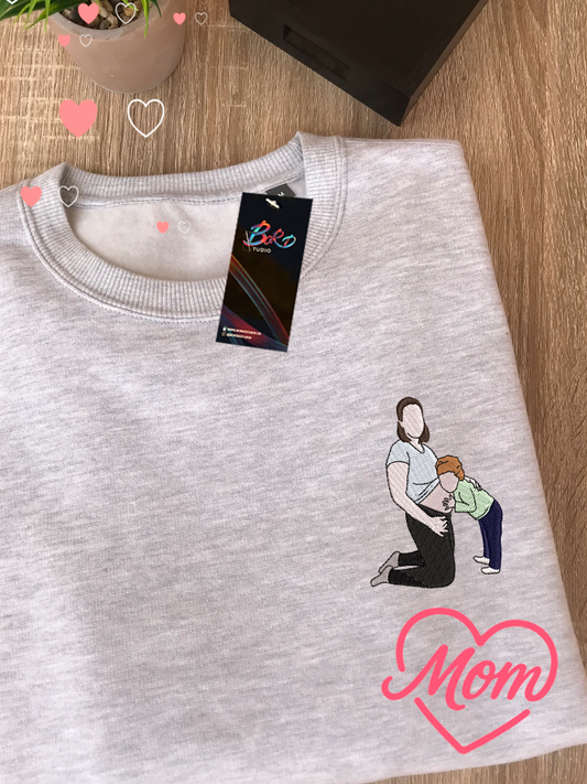 Foto minimalista color - Día de la Madre