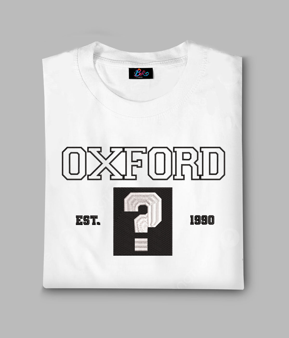 Camiseta/Sudadera Bordada Tipo OXFORD Personalizable