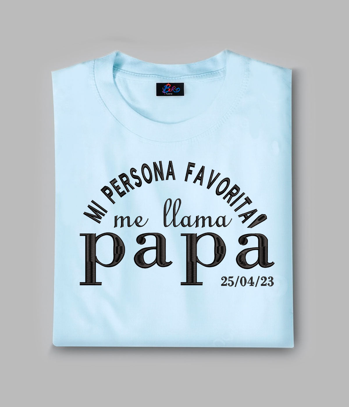 Bordado mi persona favorita me llama - Personalizable