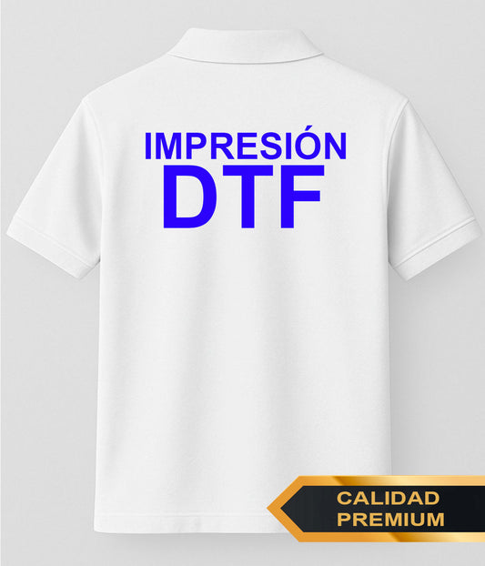 Polo Premium - DTF Espalda