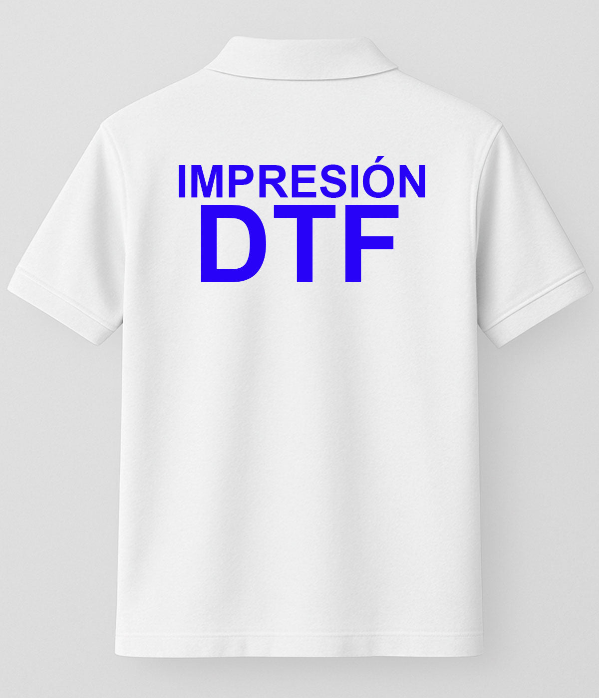 Polo Basic - DTF Espalda