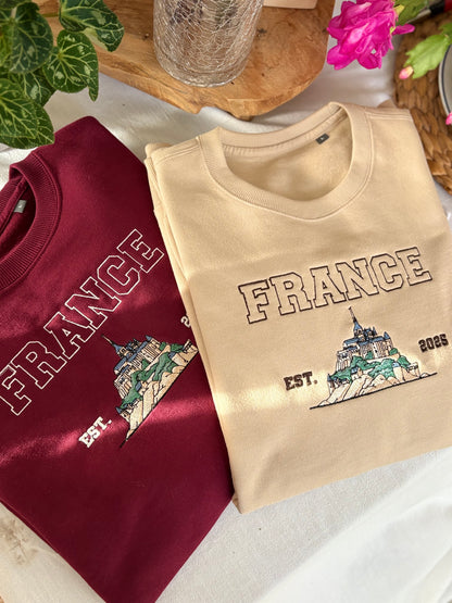 x2 Camiseta/Sudadera Bordada Tipo OXFORD Personalizable - Pack de 2