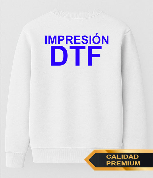 Sudadera Premium - DTF Espalda