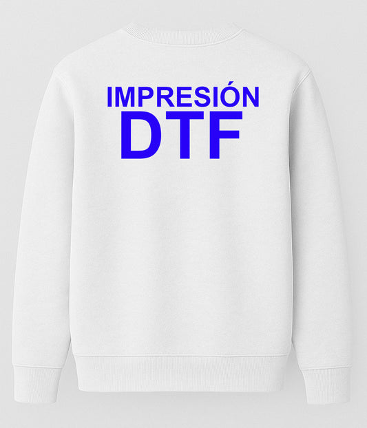 Sudadera Basic - DTF Espalda