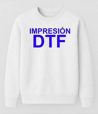 Sudadera Basic - DTF Pecho Grande