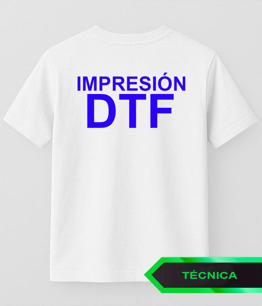 Camiseta Técnica - DTF Espalda