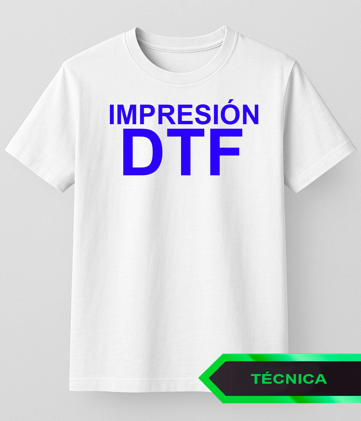 Camiseta Técnica - DTF Pecho Grande